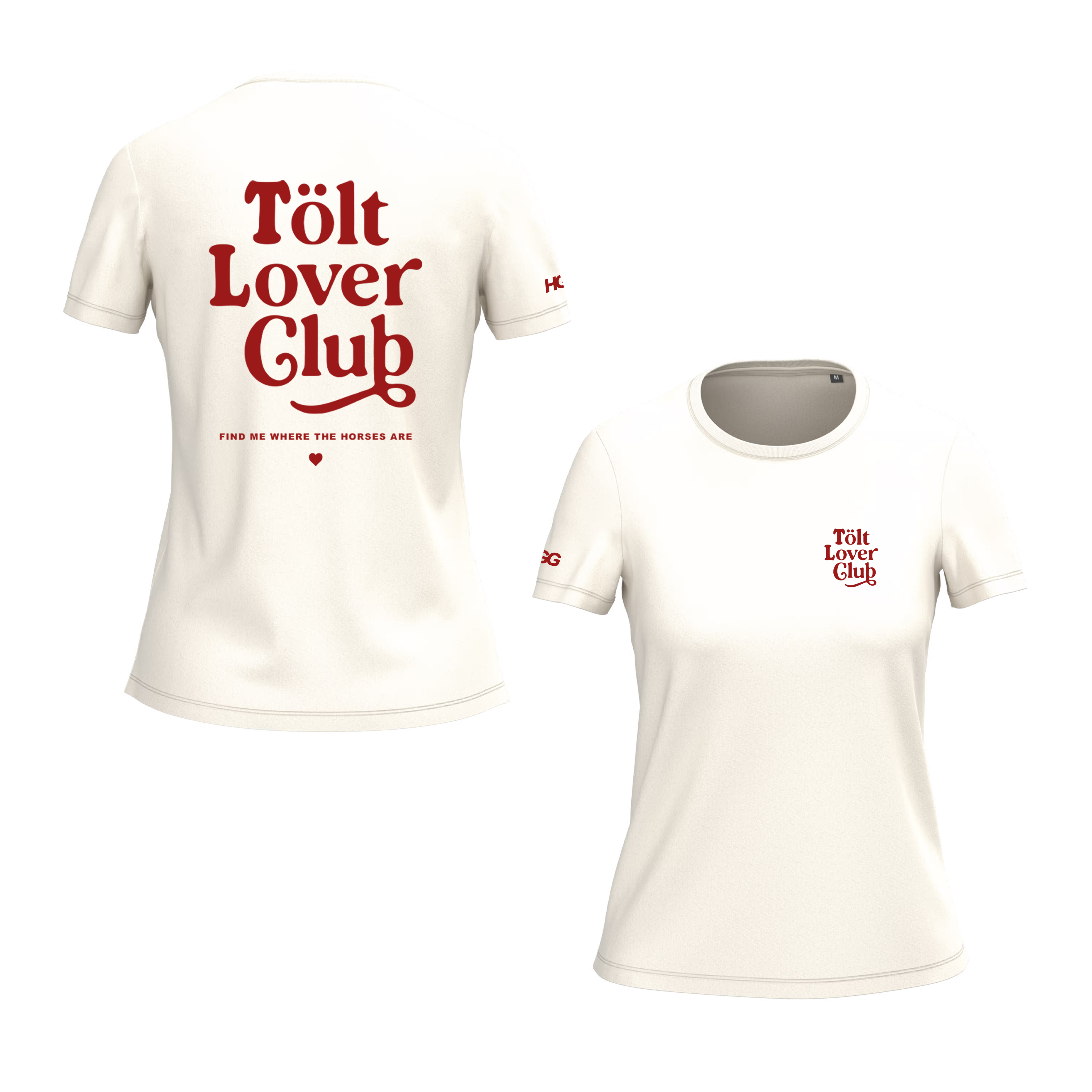 Women's T-shirt BIO-BW "I love Island"
