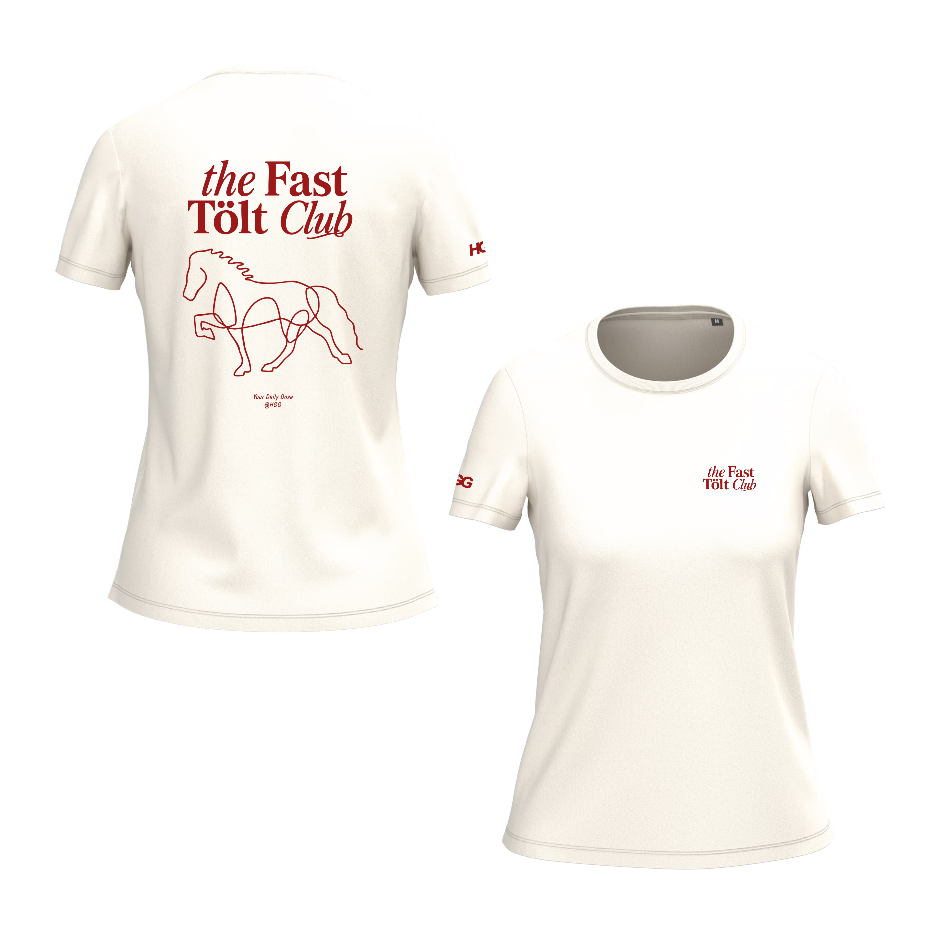 Women's T-shirt BIO-BW "I love Island"