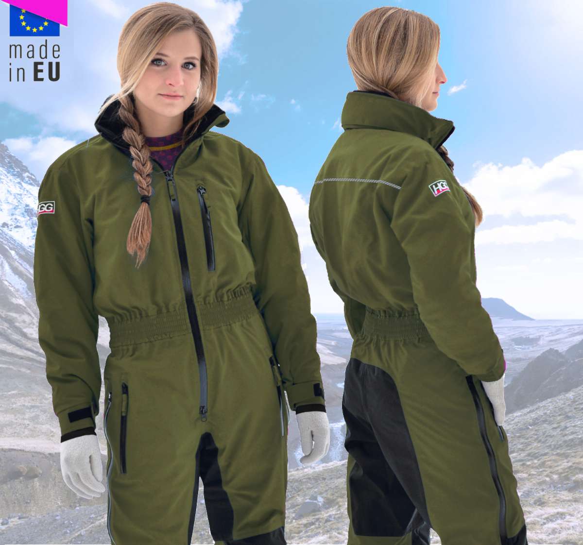 Reitoverall Coldy | B-Größen (6cm mehr Umfang)