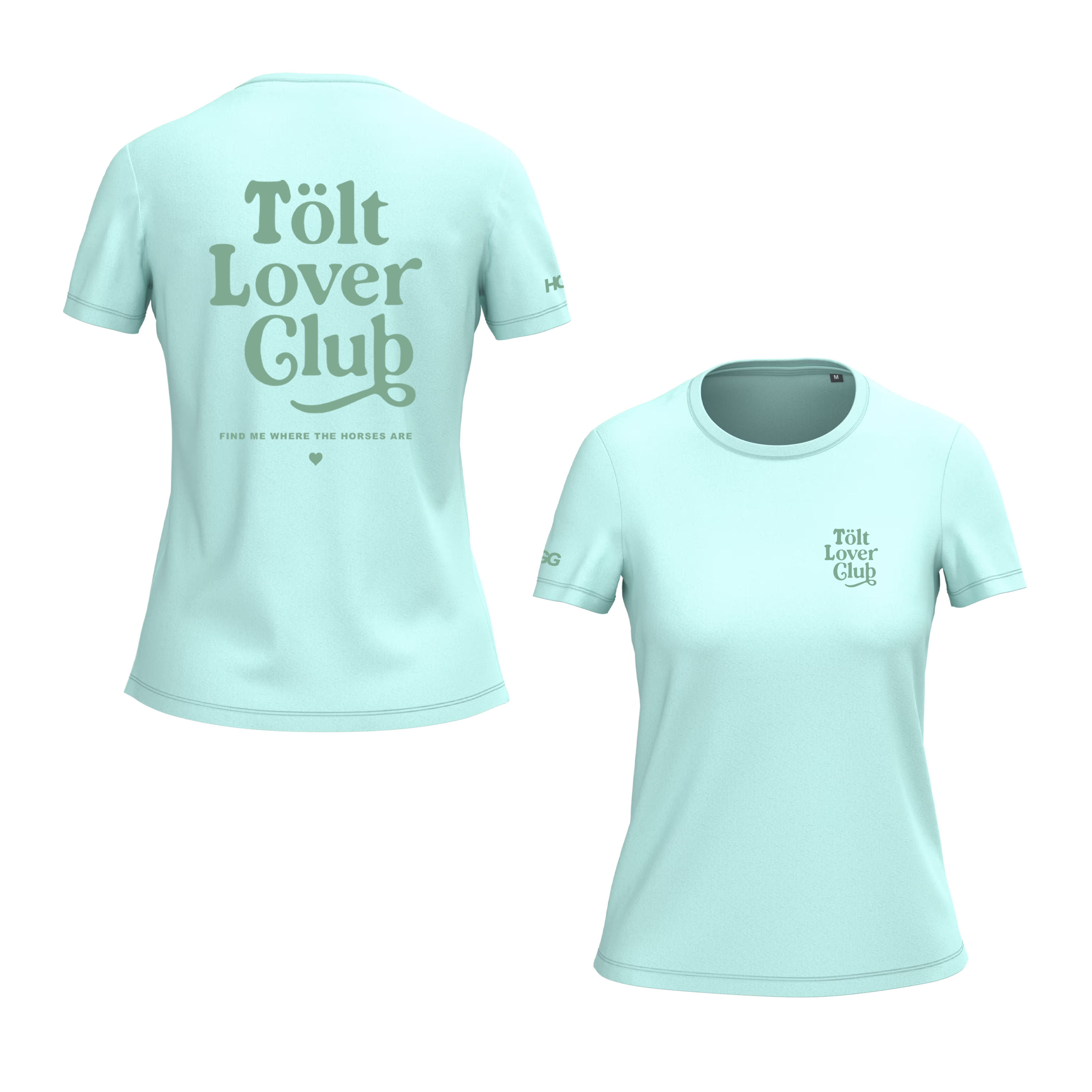 Women's T-shirt BIO-BW "I love Island"