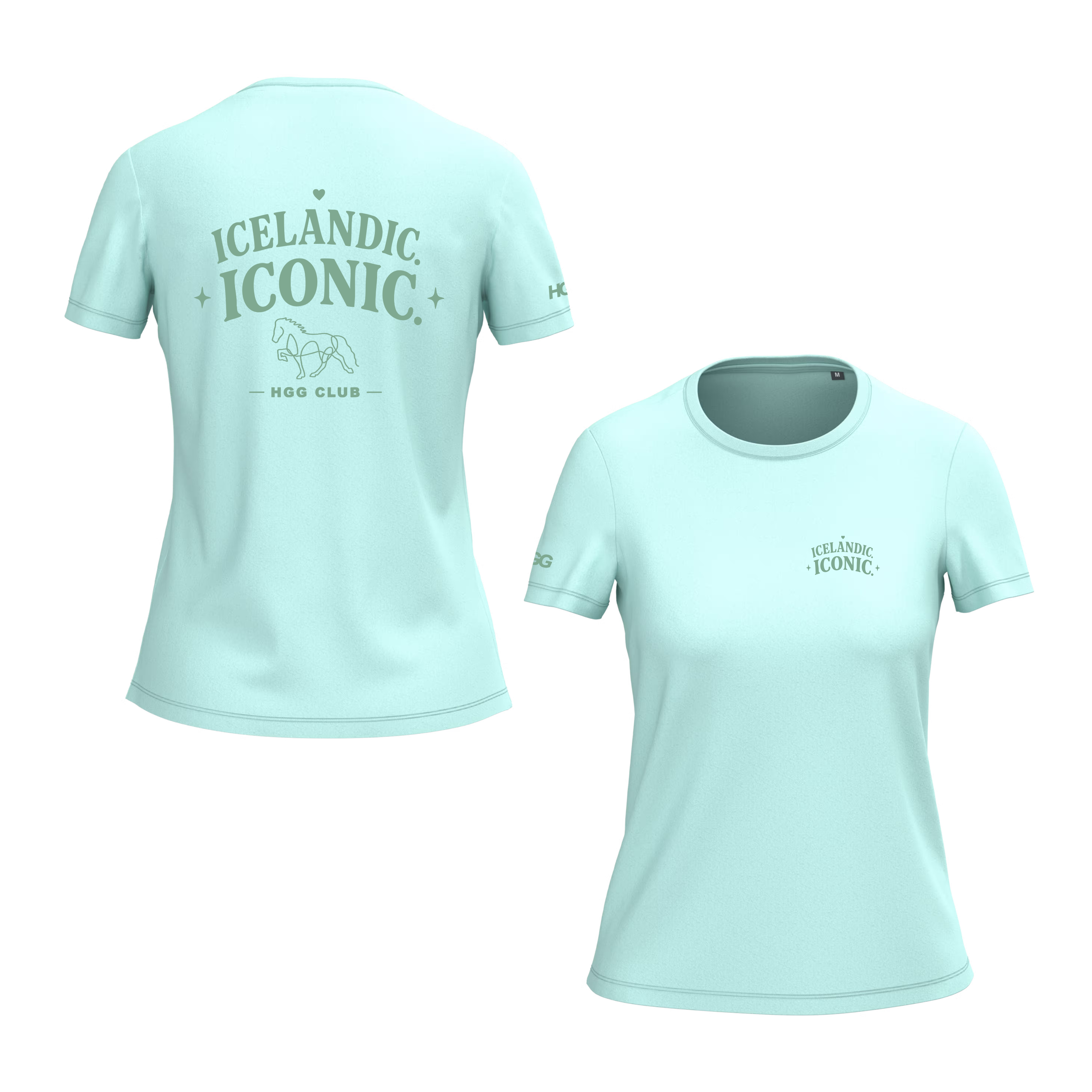 Women's T-shirt BIO-BW "I love Island"