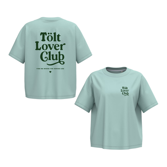 Oversize short T-Shirt, Unisex 180 g/m² "Tölt Lover Club"