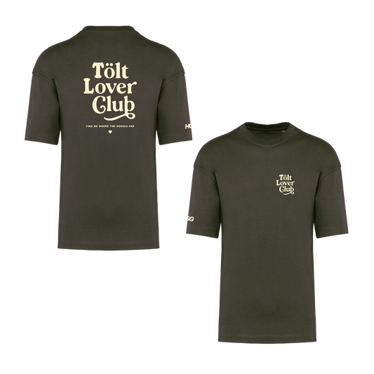 Oversize long T-Shirt, Unisex 220 g/m² "Tölt Lover Club"
