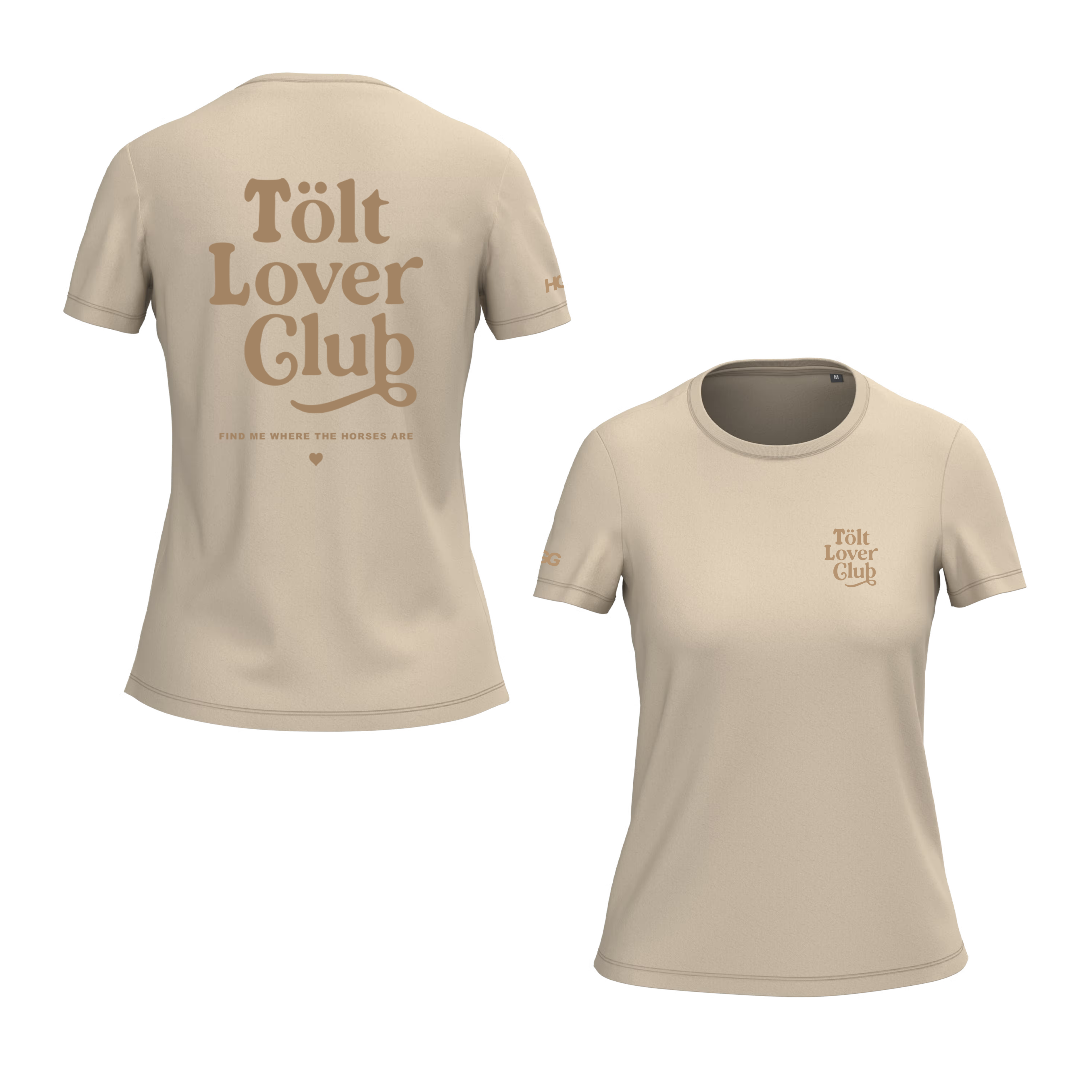 Women's T-shirt BIO-BW "I love Island"