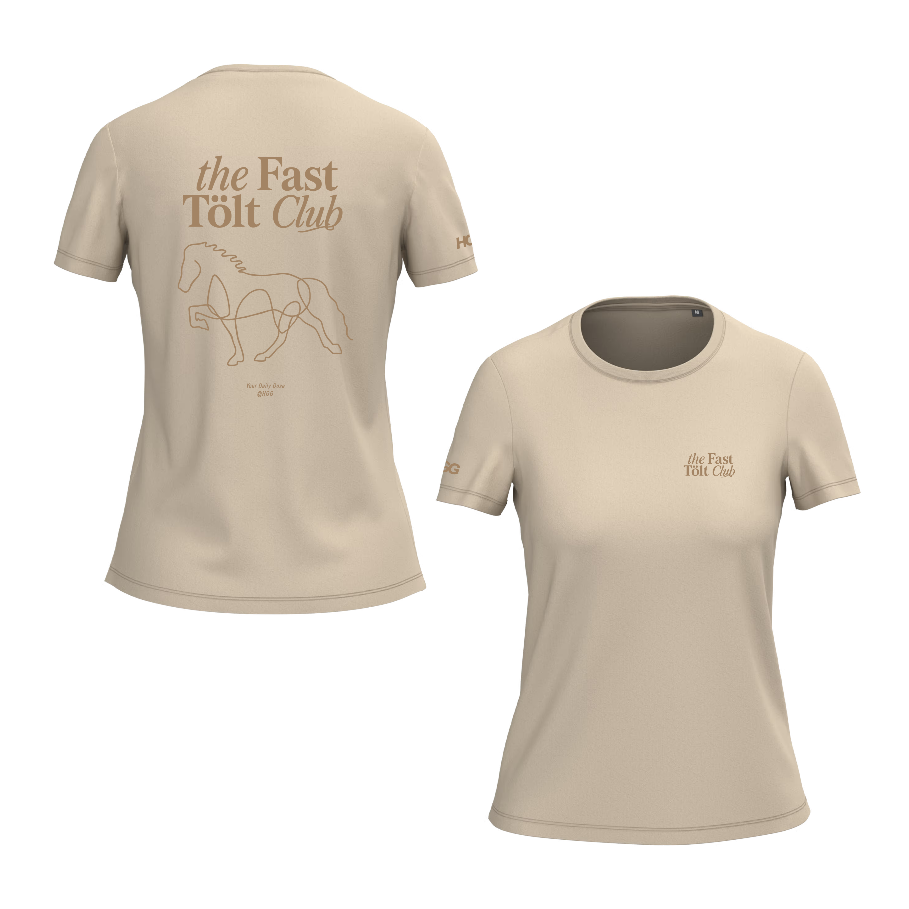Women's T-shirt BIO-BW "I love Island"