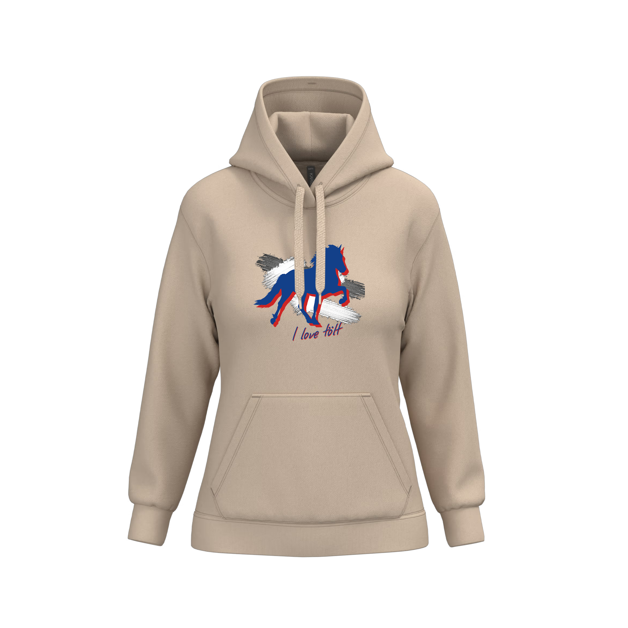 HGG Hoodie Damen "I Love Tölt" | Team