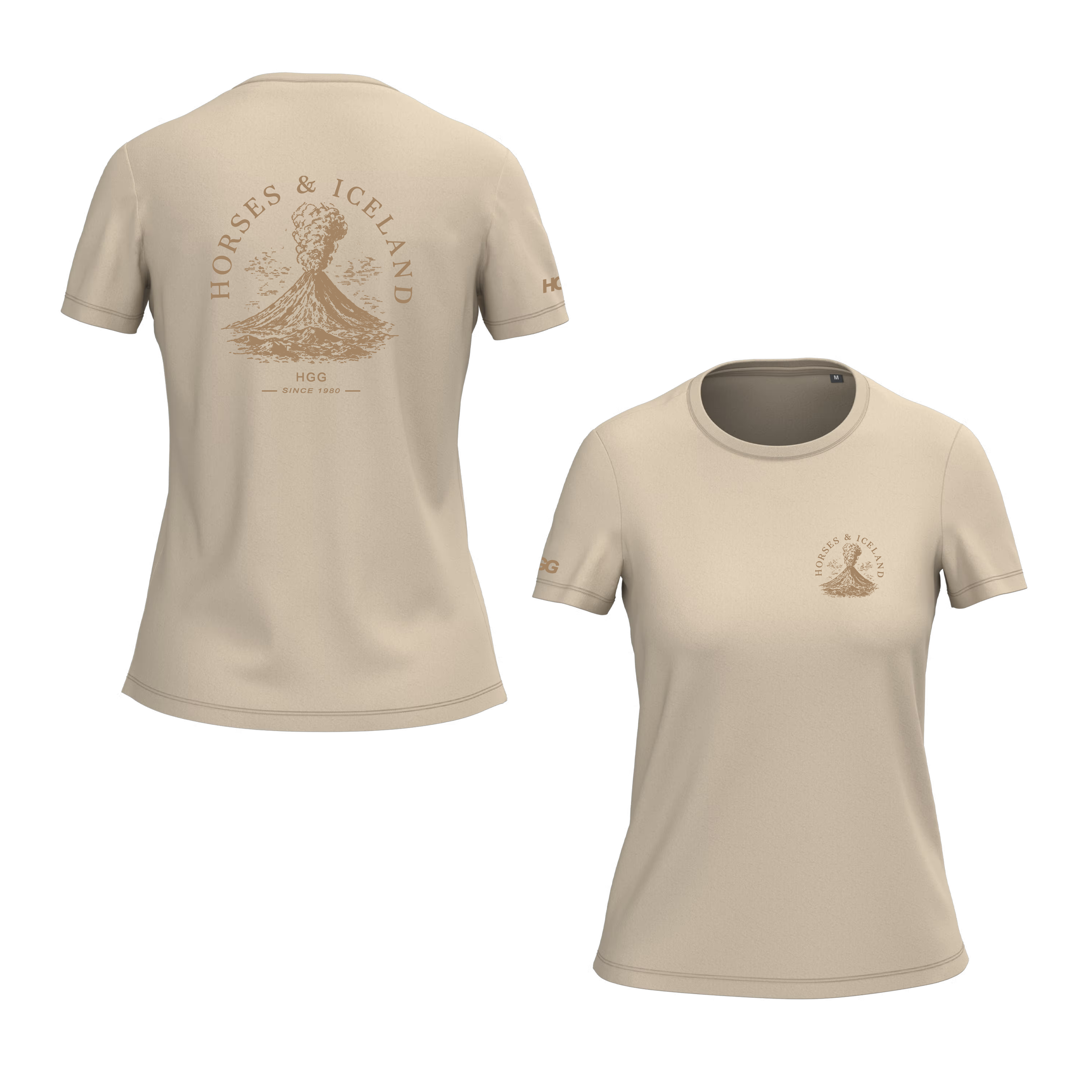 Women's T-shirt BIO-BW "I love Island"