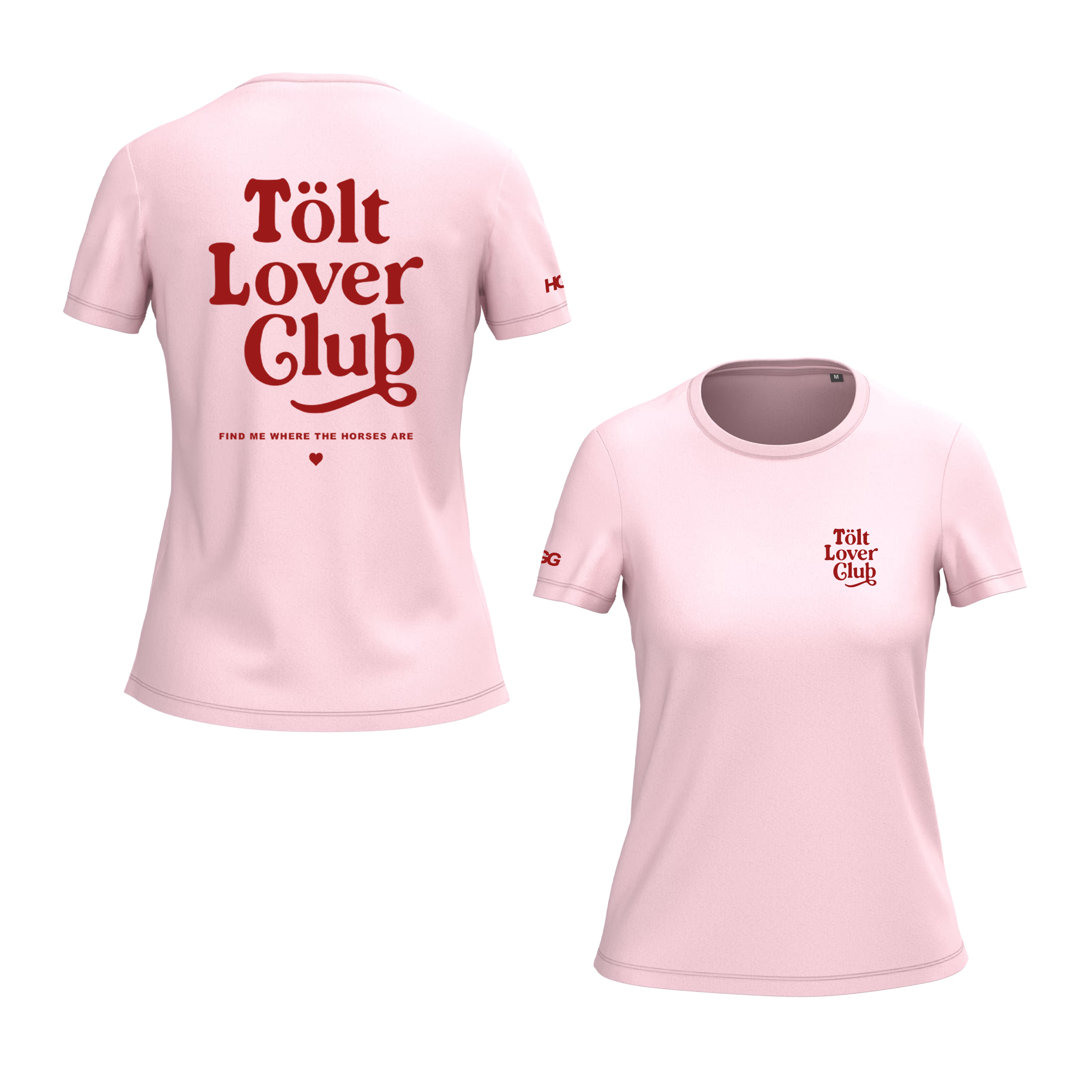 Women's T-shirt BIO-BW "I love Island"