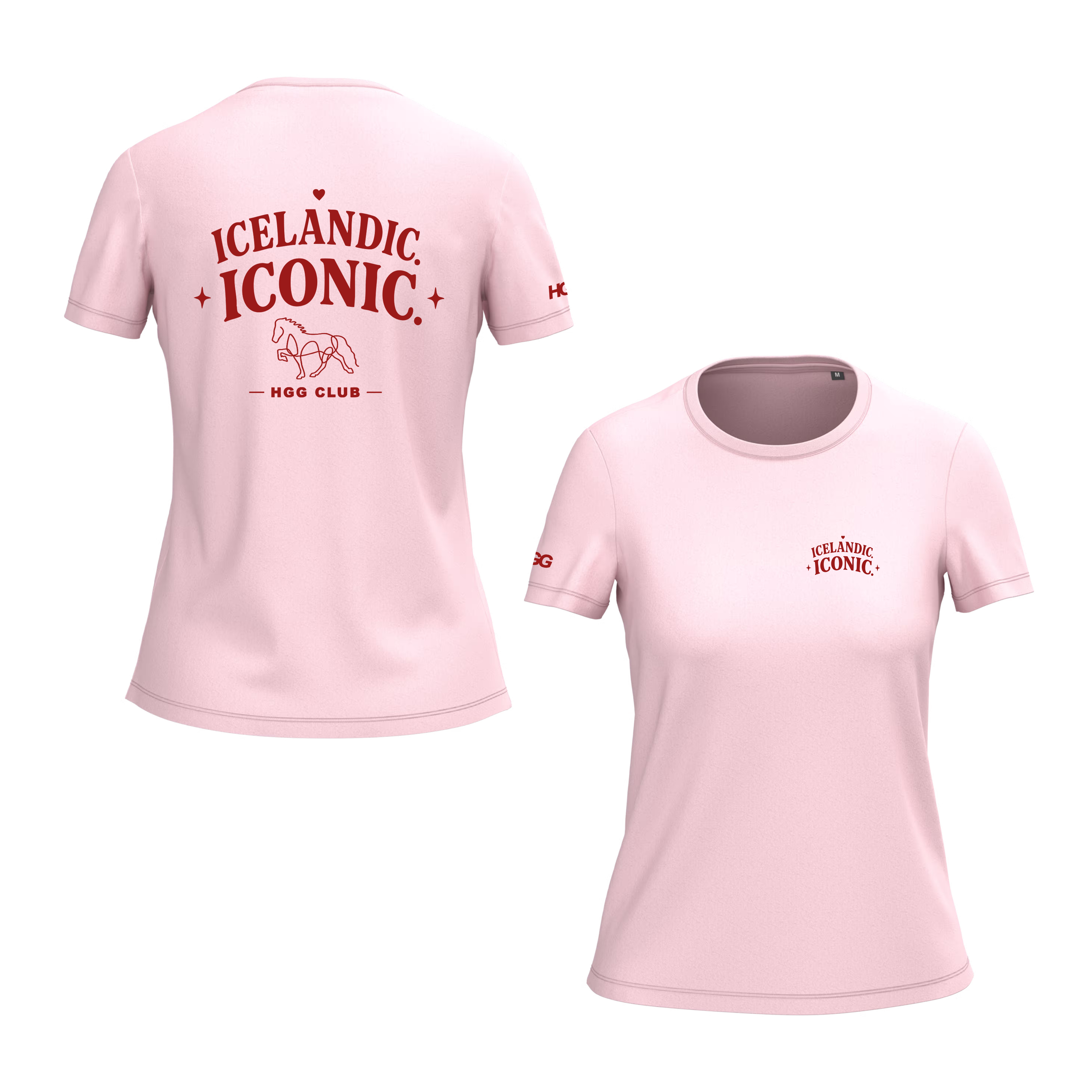 Women's T-shirt BIO-BW "I love Island"