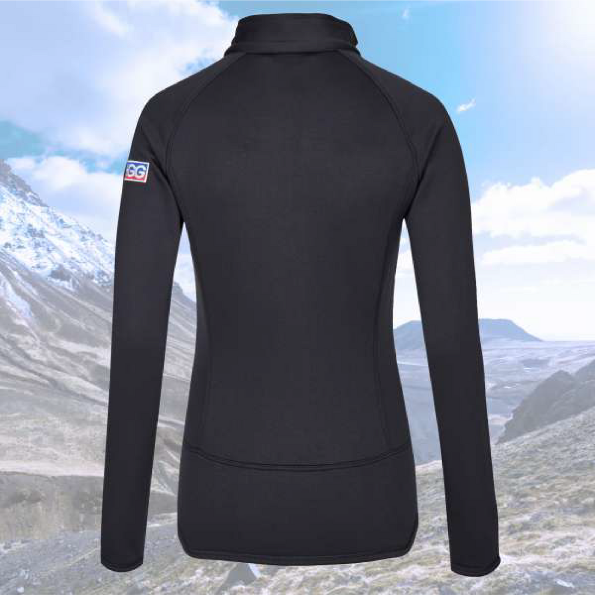Technostretch Fleece Jacke (mit Pferd)