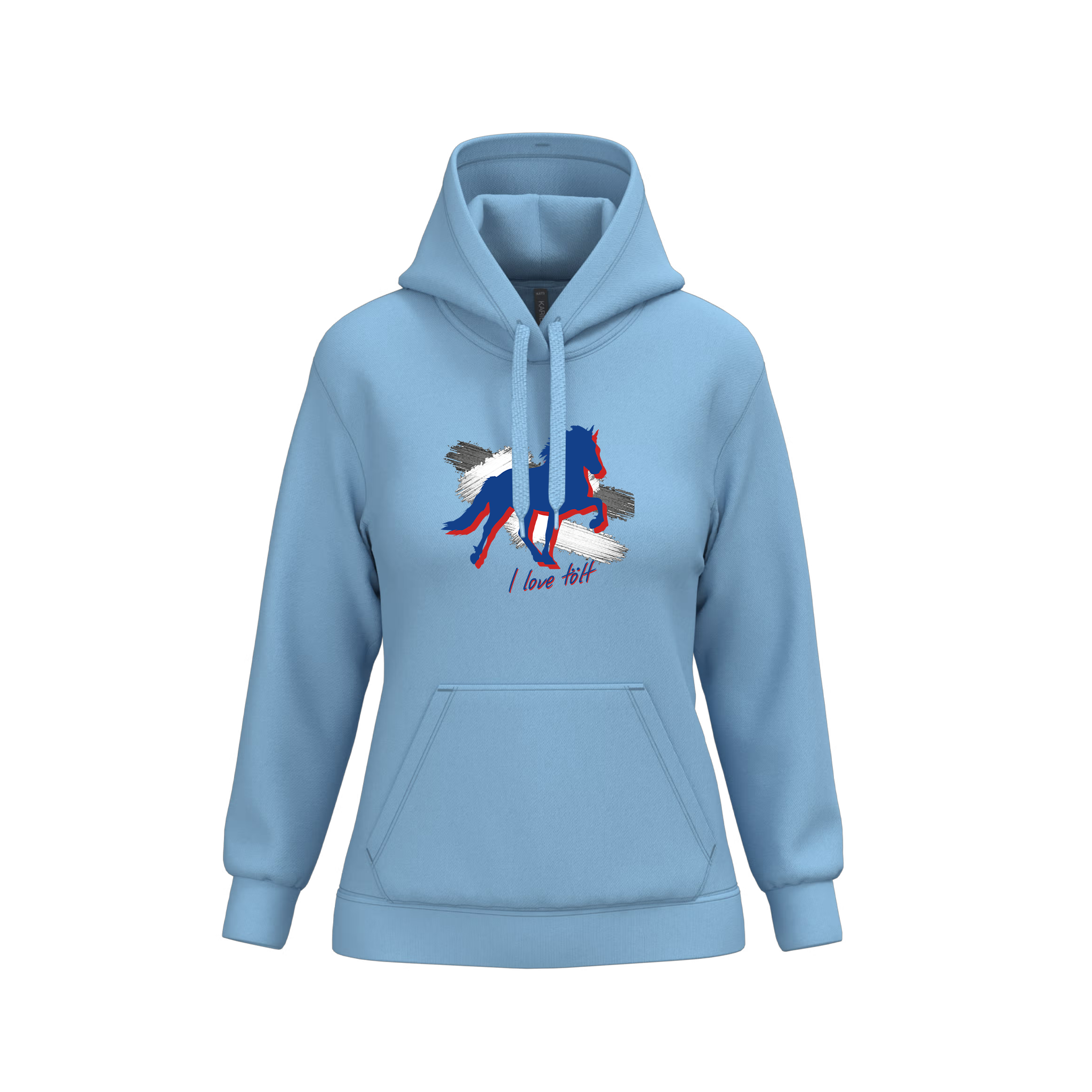 HGG Hoodie Damen "I Love Tölt" | Team