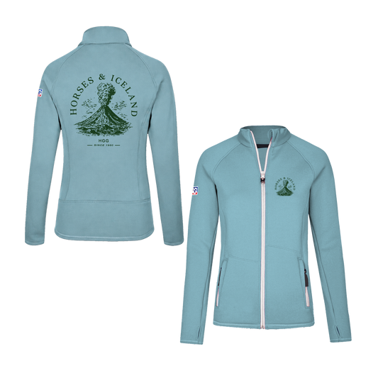 Gilja Fleece Jacke Unisex Horses and Iceland / B-Ware