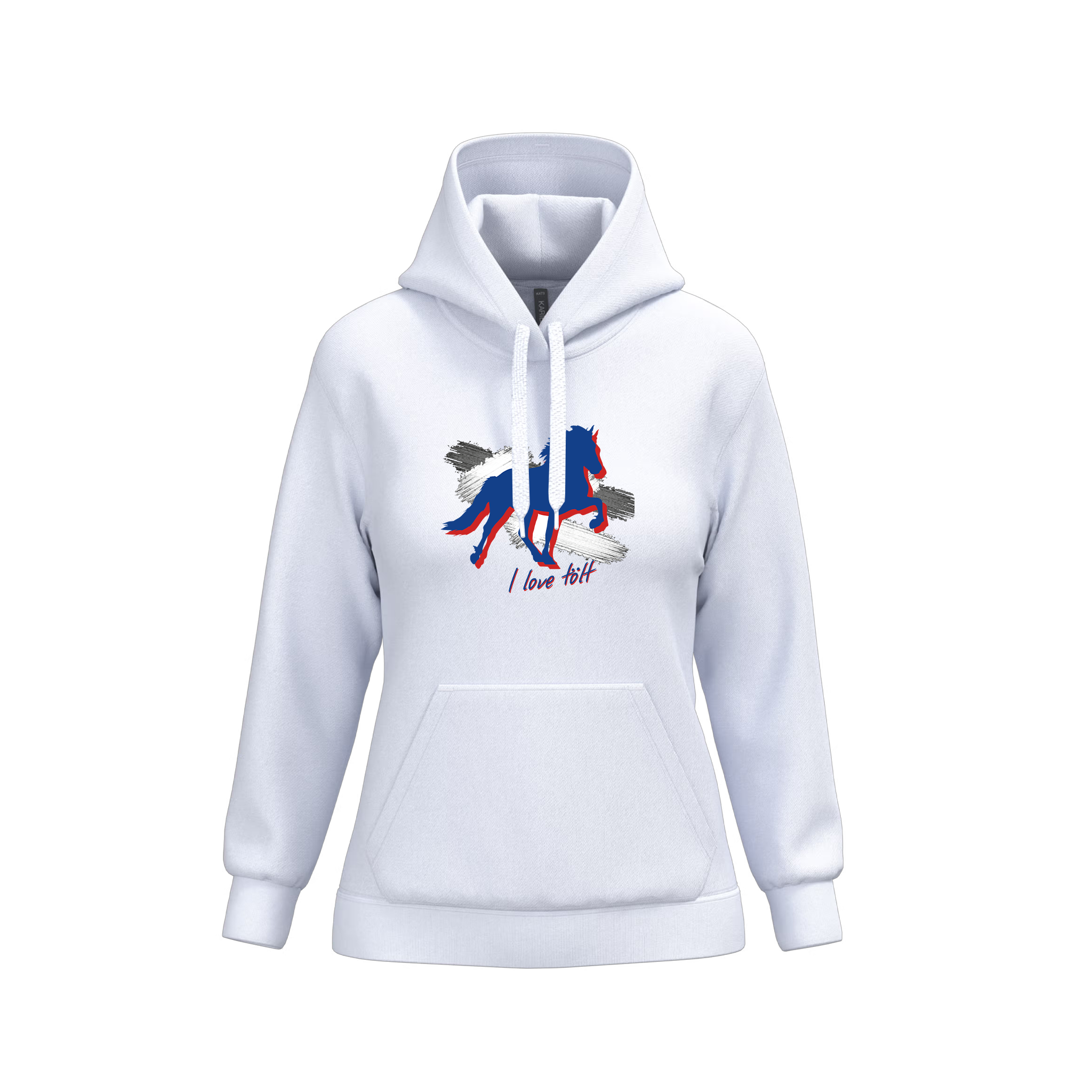 HGG Hoodie Damen "I Love Tölt" | Team