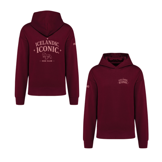 HGG Premium Hoodie Unisex Oversize "Icelandic Iconic"