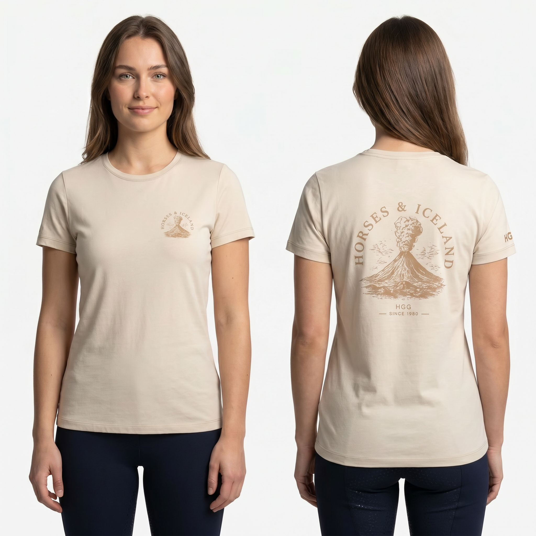 Women's T-shirt BIO-BW "I love Island"