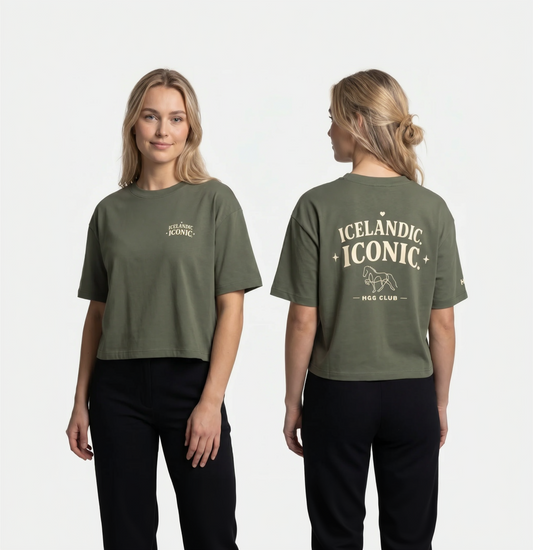 Women's T-shirt BIO-BW "I love Island"
