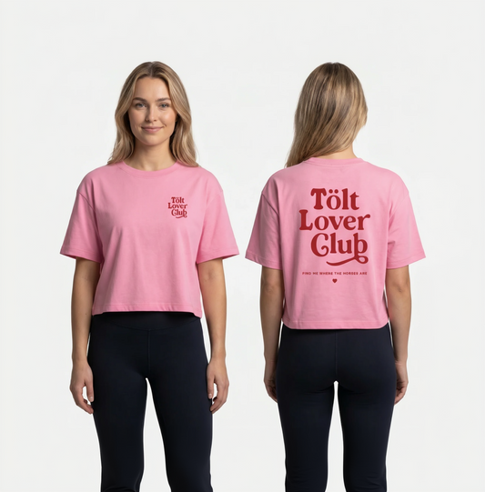 Oversize short T-Shirt, Unisex 180 g/m² "Tölt Lover Club"