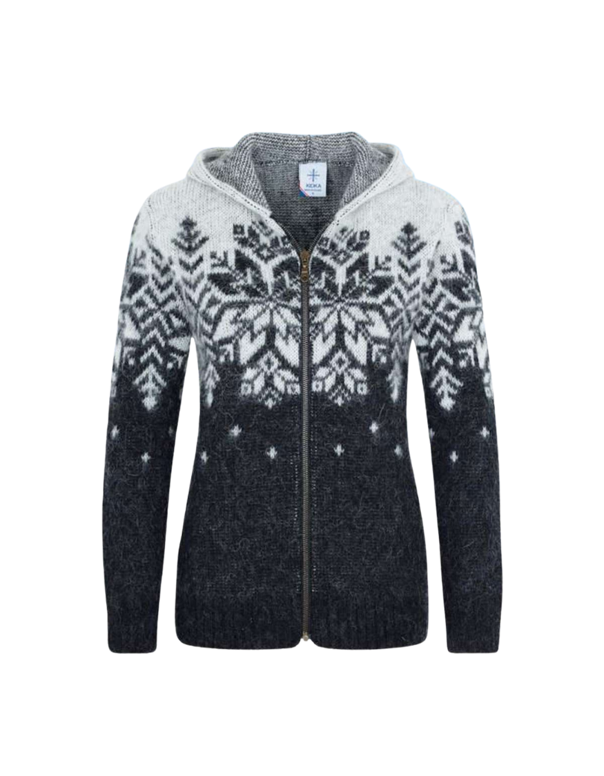 Strickjacke Islandwolle Kidka HGG