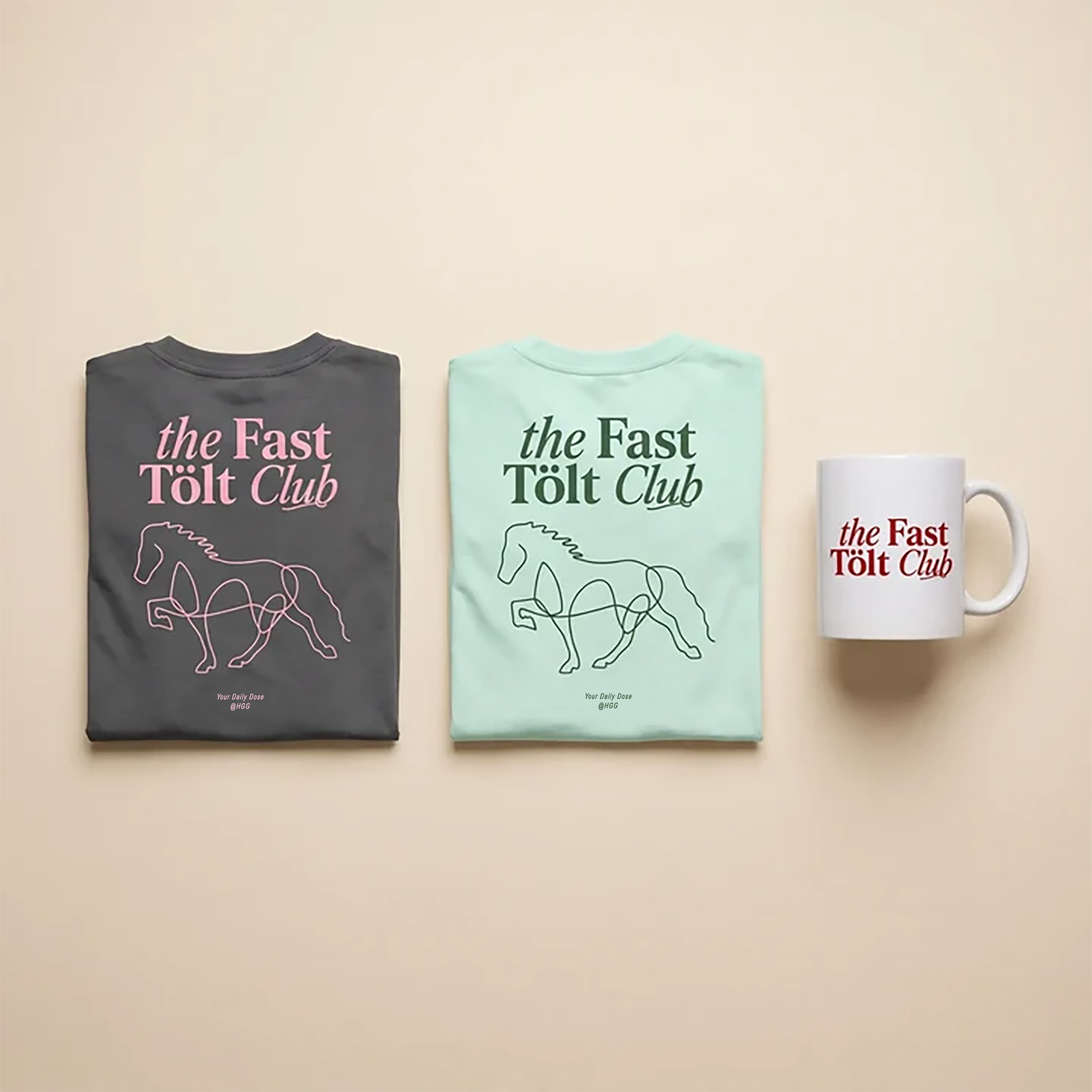 Oversize Long - T-Shirts - the Fast Tölt Club - Bundle