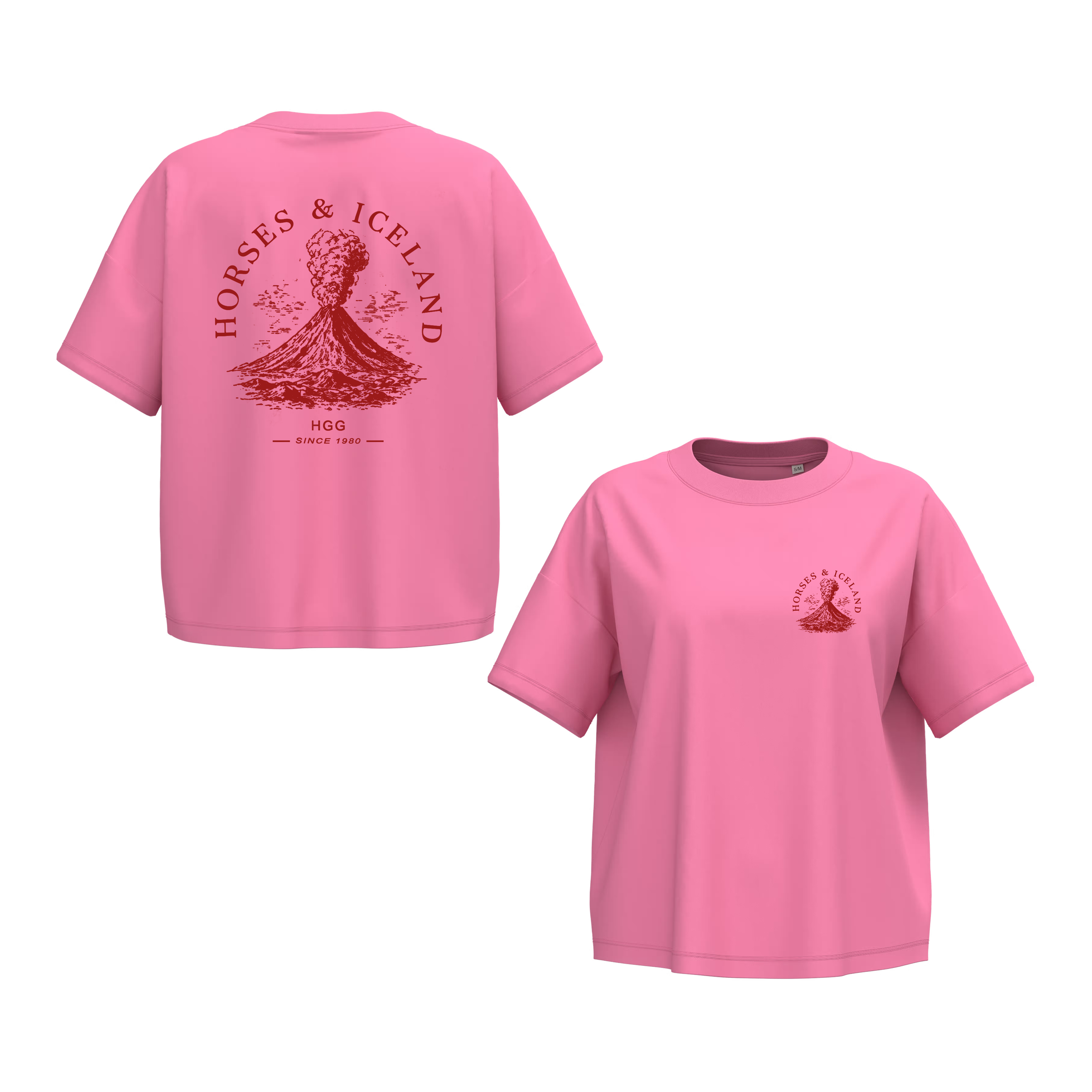 Women's T-shirt BIO-BW "I love Island"