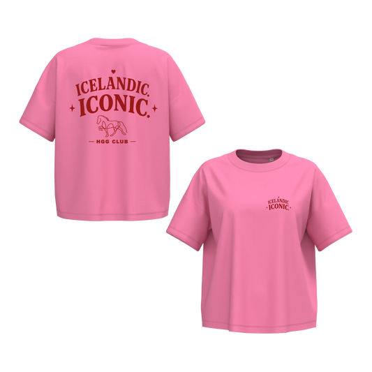 Women's T-shirt BIO-BW "I love Island"