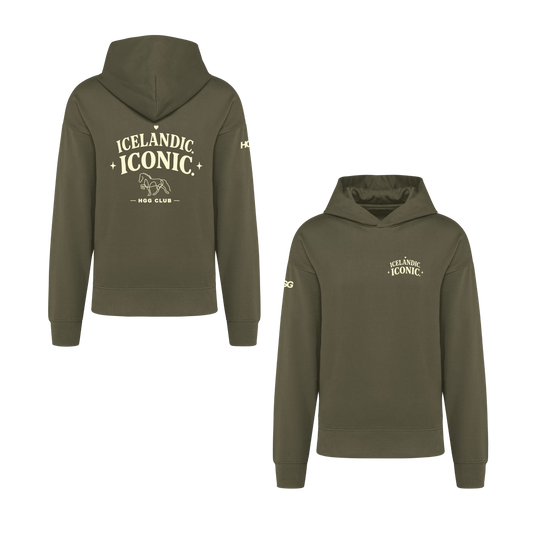 HGG Premium Hoodie Unisex Oversize "Icelandic Iconic"