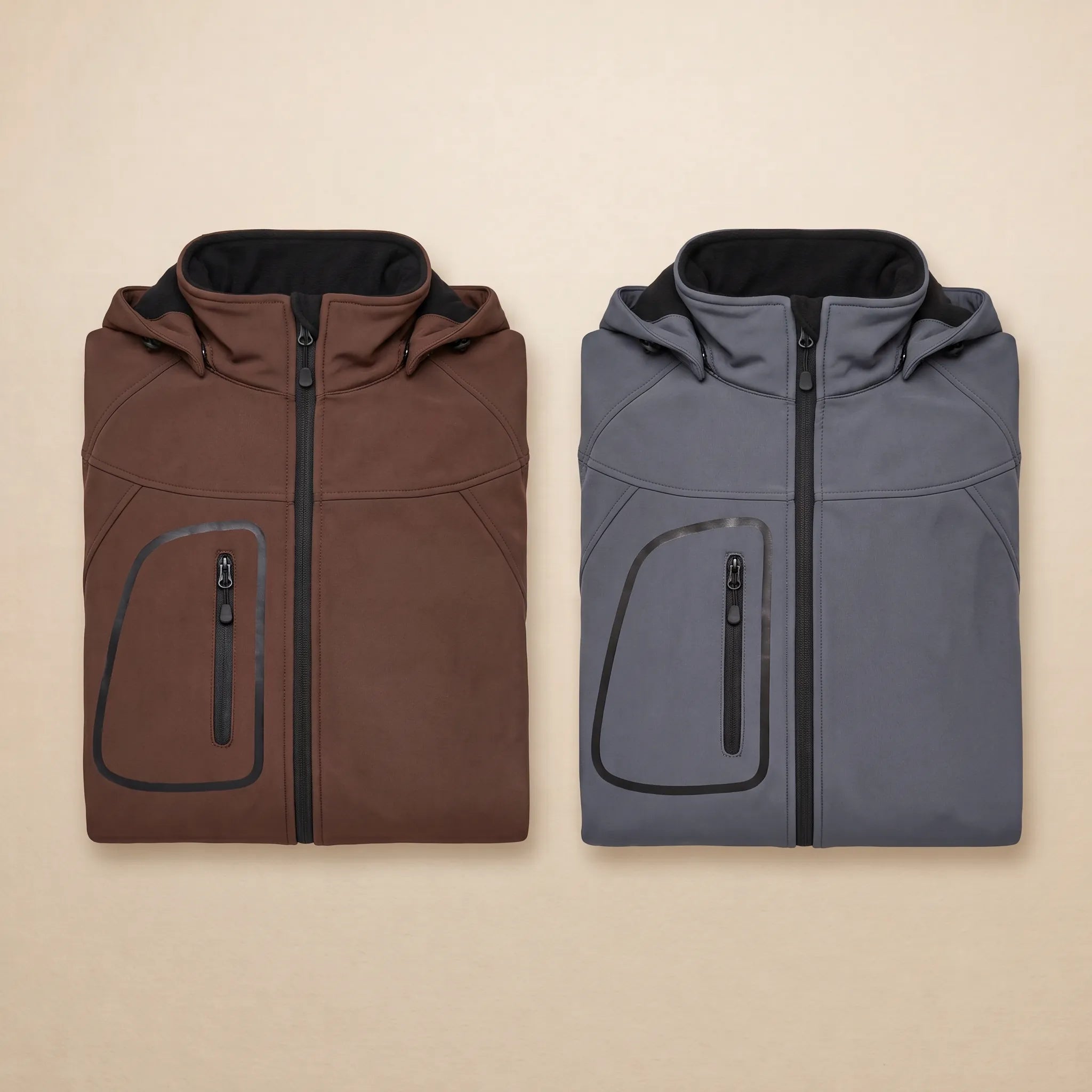 2x Snjór Softshell Jacken Da/He - Bundle