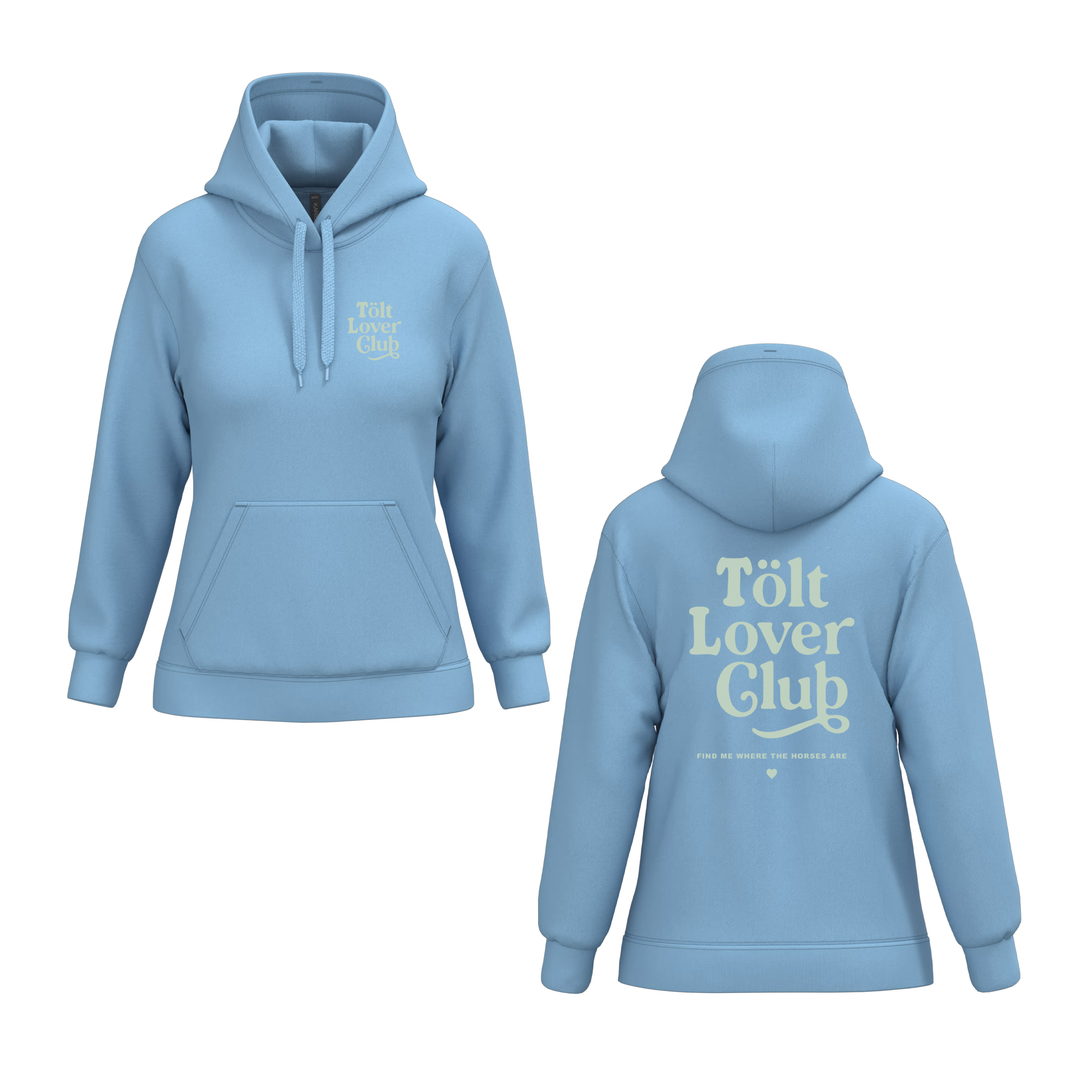 HGG Hoodie Damen "Tölt Lover Club"
