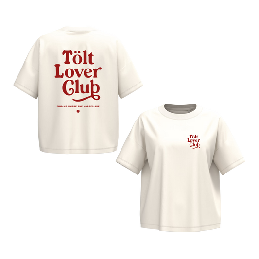 Oversize short T-Shirt, Unisex  180 g/m² "Tölt Lover Club"
