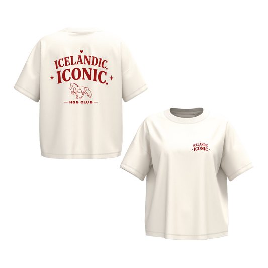 Women's T-shirt BIO-BW "I love Island"