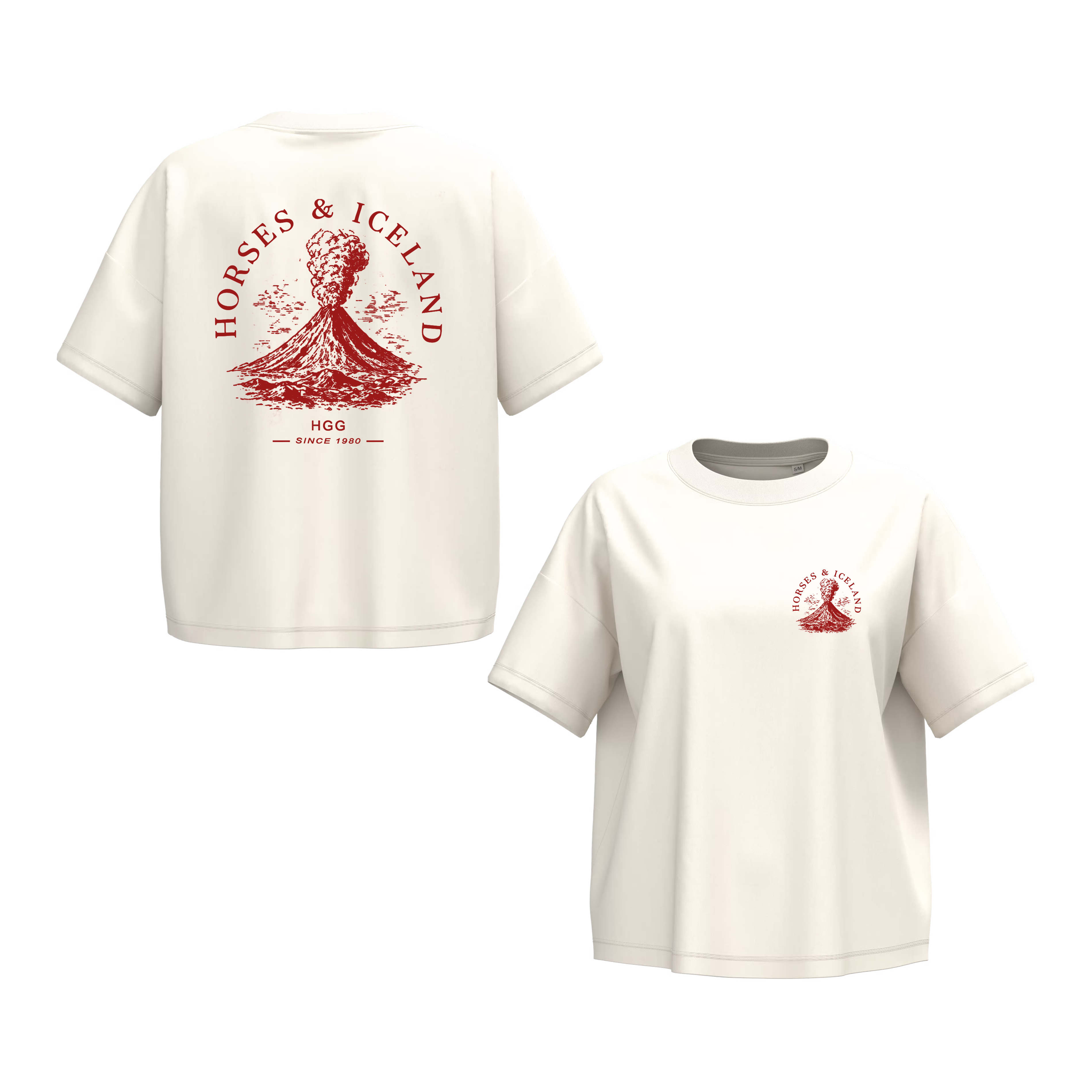 Women's T-shirt BIO-BW "I love Island"