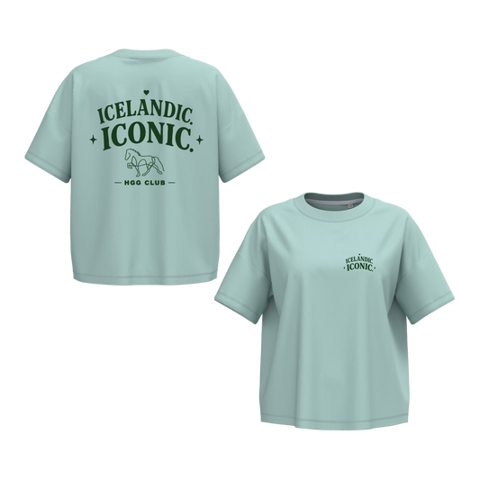 Women's T-shirt BIO-BW "I love Island"