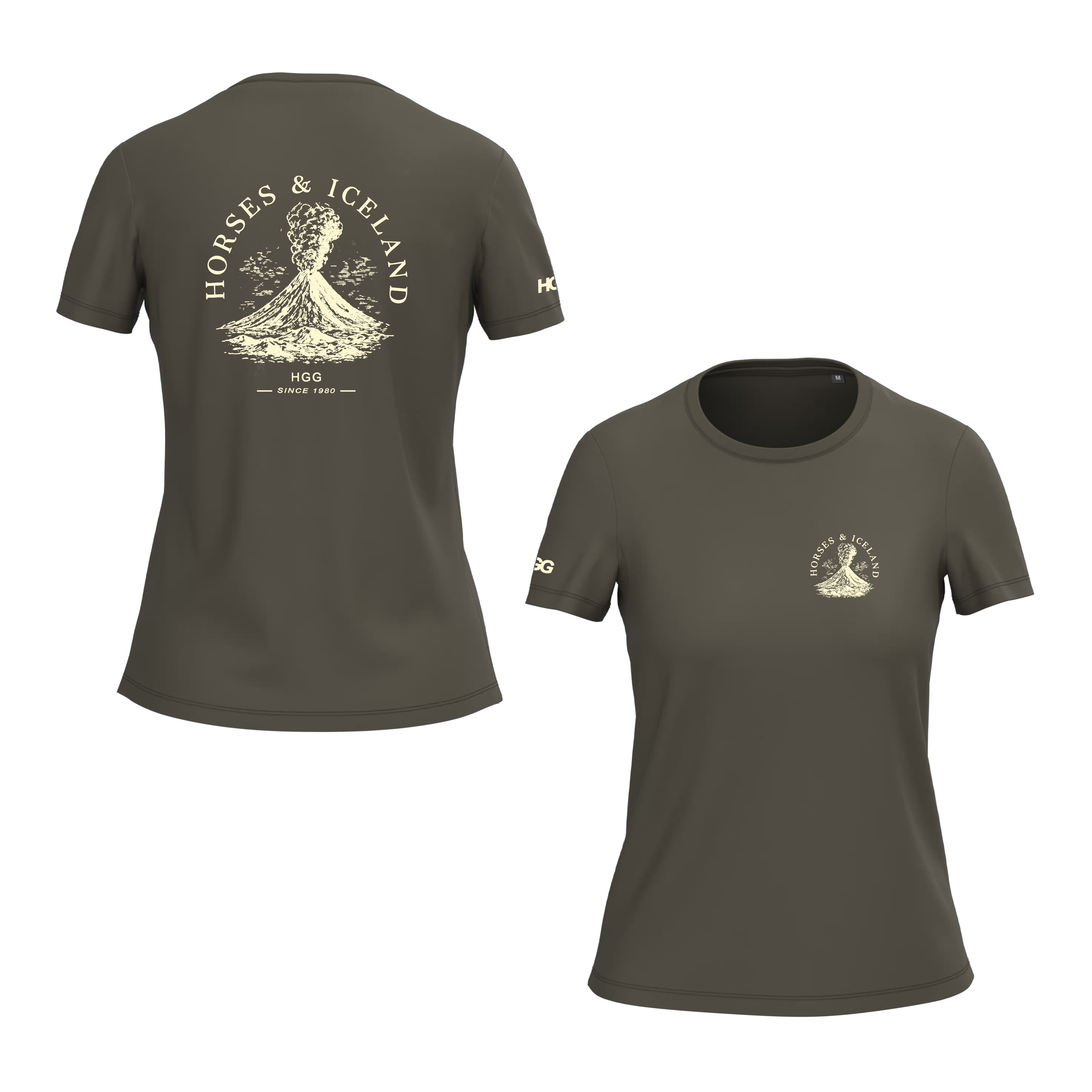 Women's T-shirt BIO-BW "I love Island"