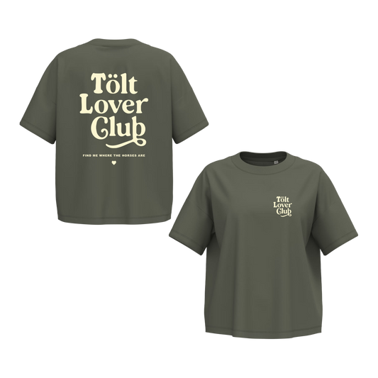 Oversize short T-Shirt, Unisex  180 g/m² "Tölt Lover Club"