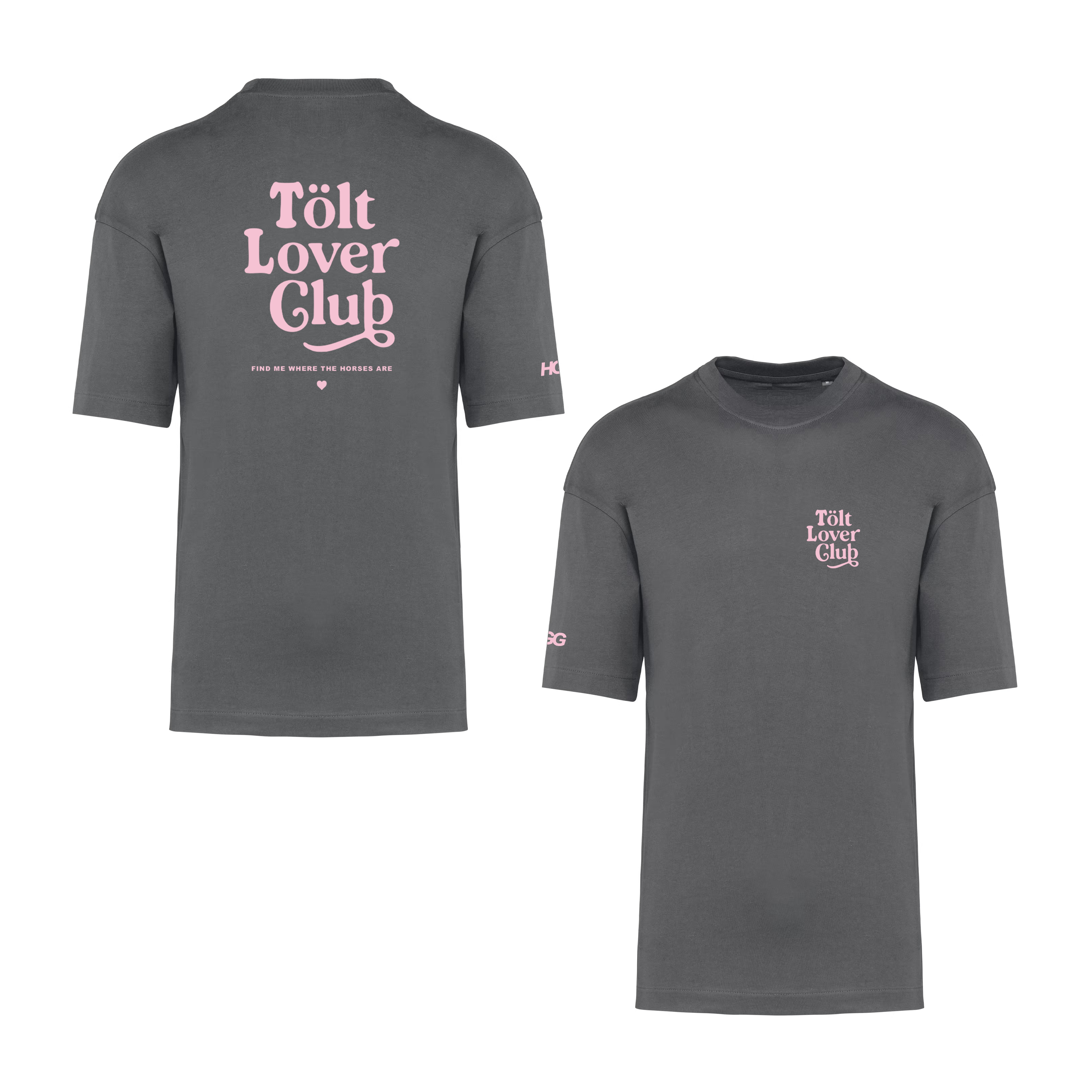 Oversize long T-Shirt, Unisex  220 g/m² "Tölt Lover Club"