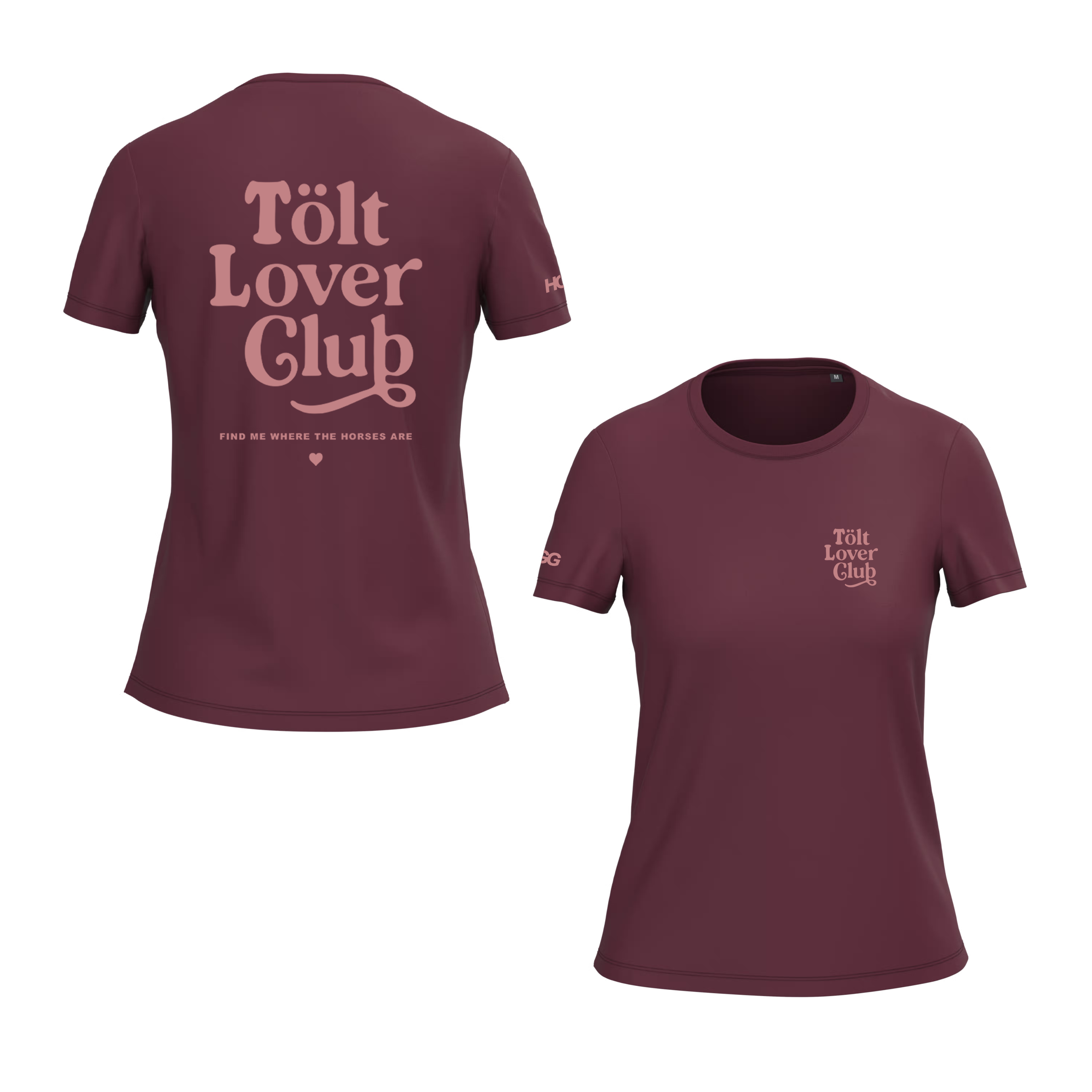 Damen T-Shirt BIO-BW "Tölt Lover Club"