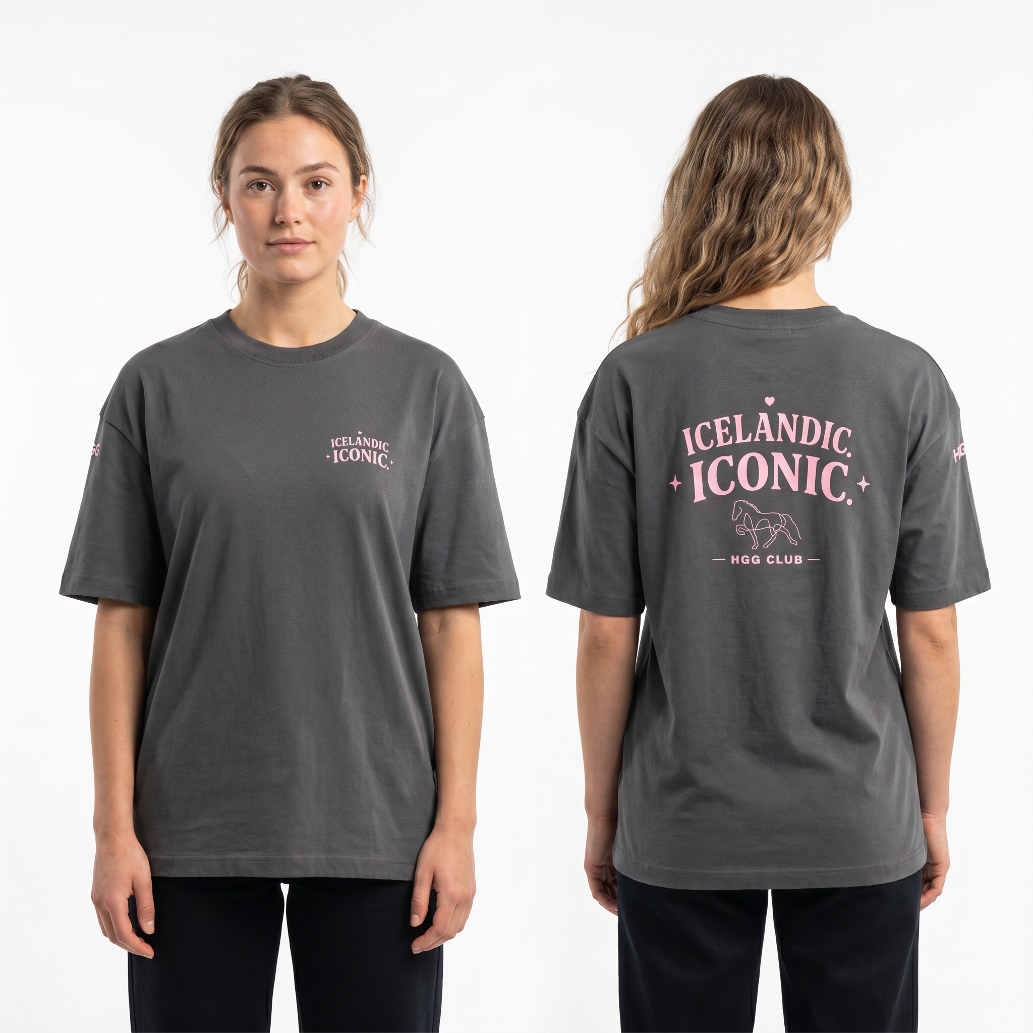 Oversize long T-Shirt, Unisex  220 g/m² "Islandic Iconic"