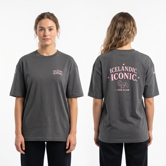 Women's T-shirt BIO-BW "I love Island"