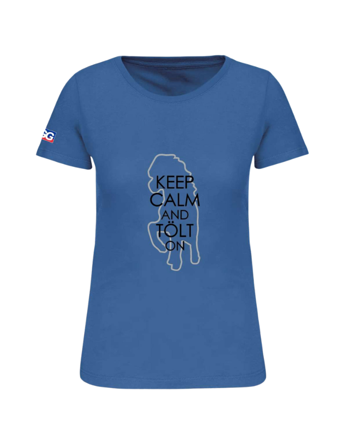 Damen T-Shirt BIO-BW "keep calm..."