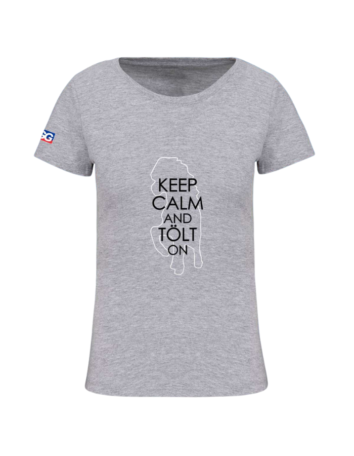 Damen T-Shirt BIO-BW "keep calm..."