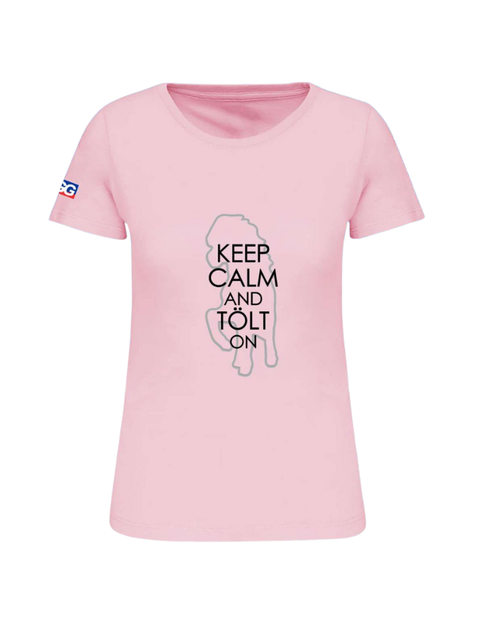 Damen T-Shirt BIO-BW "keep calm..."