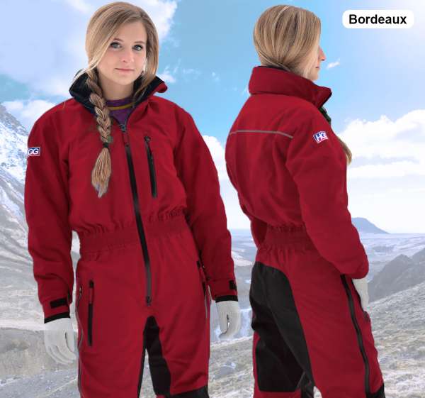 Reitoverall Coldy Abverkauf Bordeaux