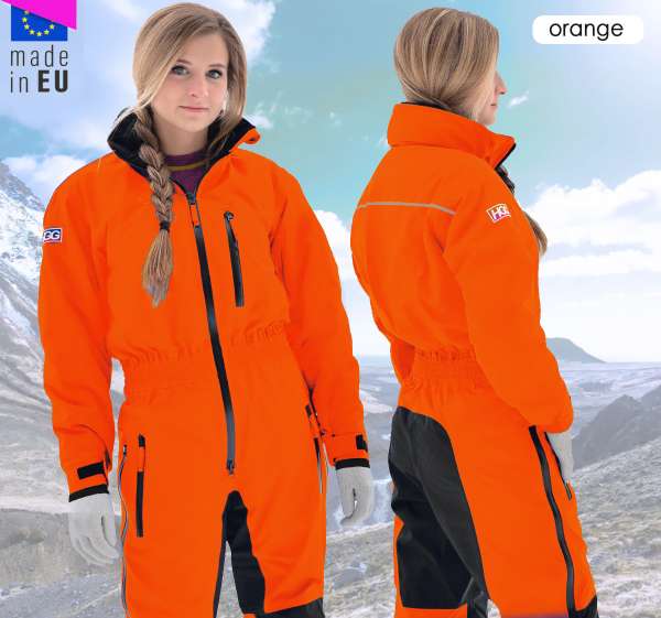 Reitoverall Coldy Abverkauf Orange